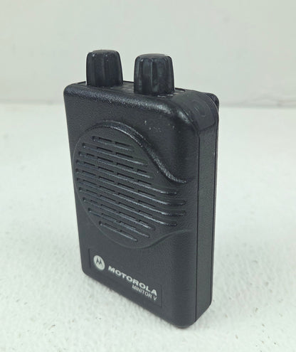 Motorola Pager Minitor V UHF 453-462 Mhz 2ch Non Stored Voice