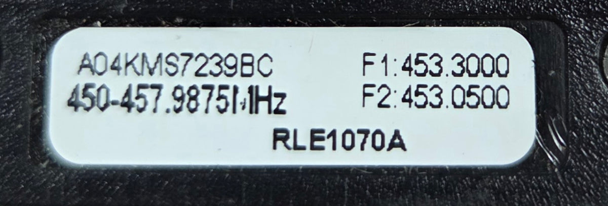 Motorola Pager Minitor V UHF 453-462 Mhz 2ch Non Stored Voice