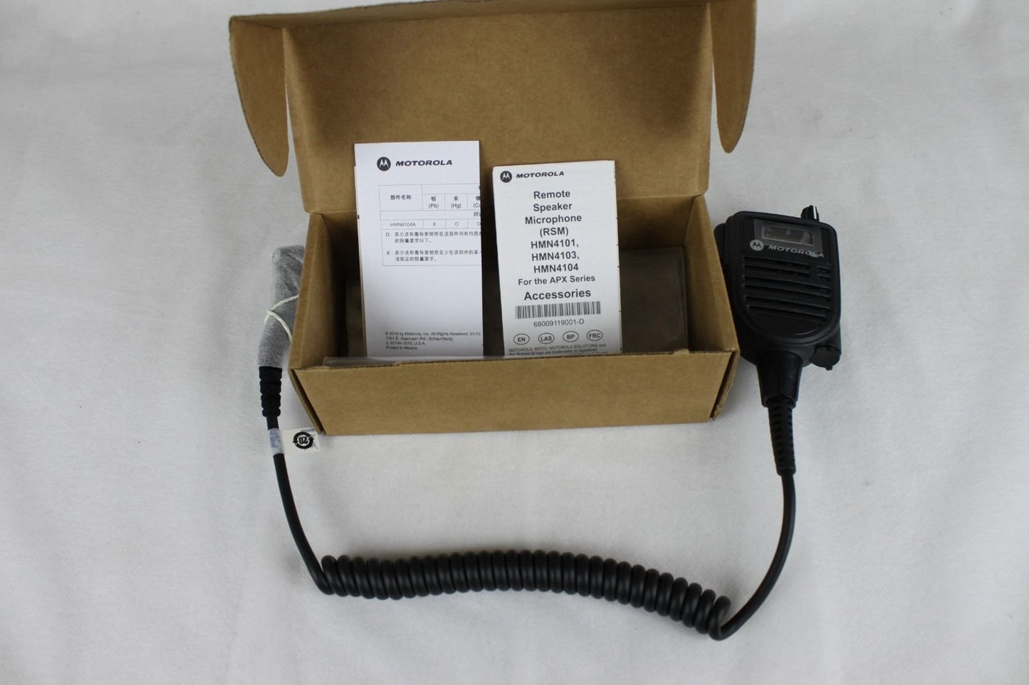 Motorola HMN4104 Speaker Mic NEW (APX)