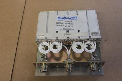 Sinclair MR256N-3 VHF (160-174MHz) Duplexer (6 Cavities)