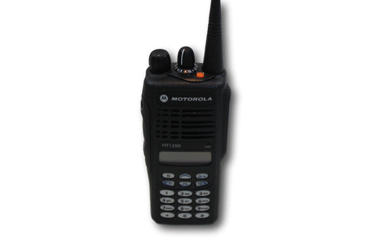 Motorola HT1250 Lowband (35-50MHz) Portable Radio (Full Keypad)