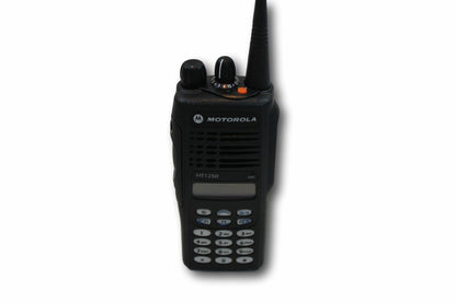 Motorola HT1250 LS+ UHF (450-512MHz) 16 ch Portable Radio (Full Keypad)