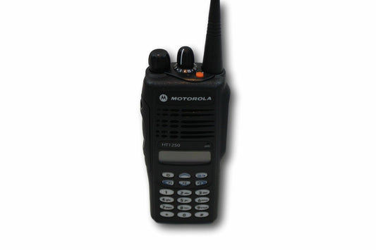 Motorola HT1250 LS+ UHF (450-512MHz) 16 ch Portable Radio (Full Keypad)
