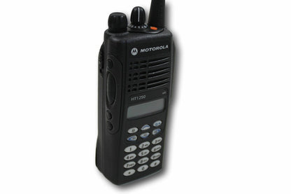 Motorola HT1250 LS+ UHF (450-512MHz) 16 ch Portable Radio (Full Keypad)