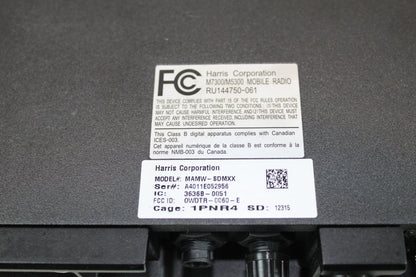 Harris M/A-Com XG-75M 700/800MHz Mobile Radio (Remote-Mount)