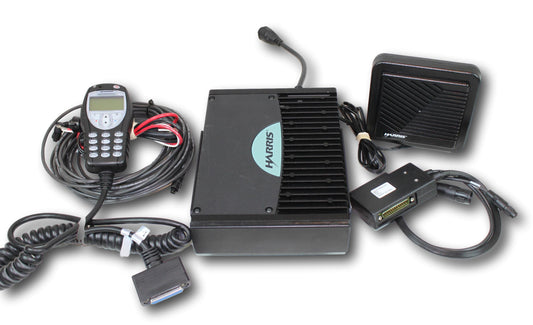 Harris M/A-Com XG-75M 700/800MHz Mobile Radio w/Hand-Held Controller
