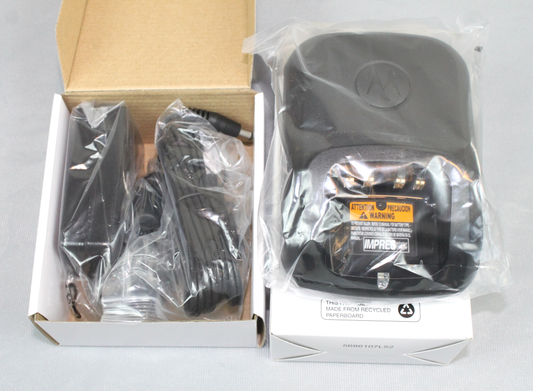 Motorola WPLN4243A Impres Adaptive Charger & EPNN9288A AC adapter for Motorola XPR APX NEW