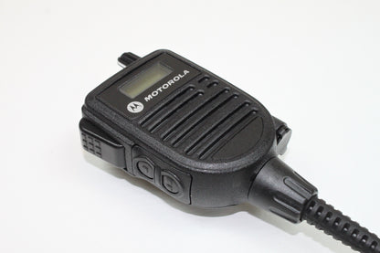 MOTOROLA HMN4104 APX Speaker Mic w/ RLN6424 RX-only earpiece for APX Models