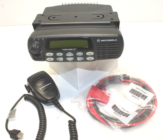 Motorola CDM1550 LS+ UHF (403-470MHz) 16ch Mobile Radio (40W)