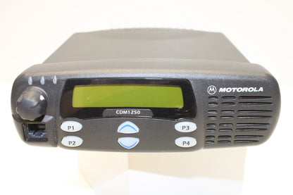 Motorola CDM1250 UHF (403-470MHz) Mobile Radio (40W)