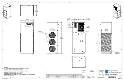DDB OUTDOOR ENCLOSURE W/ AC (OD-78DX)