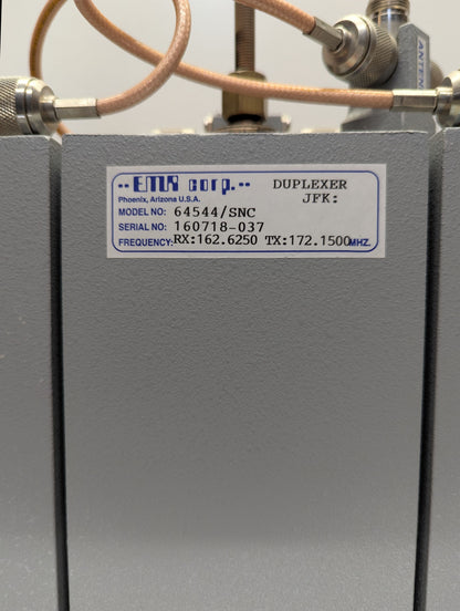 EMR CORP Pass Notch Antenna Duplexer 64544/SNC