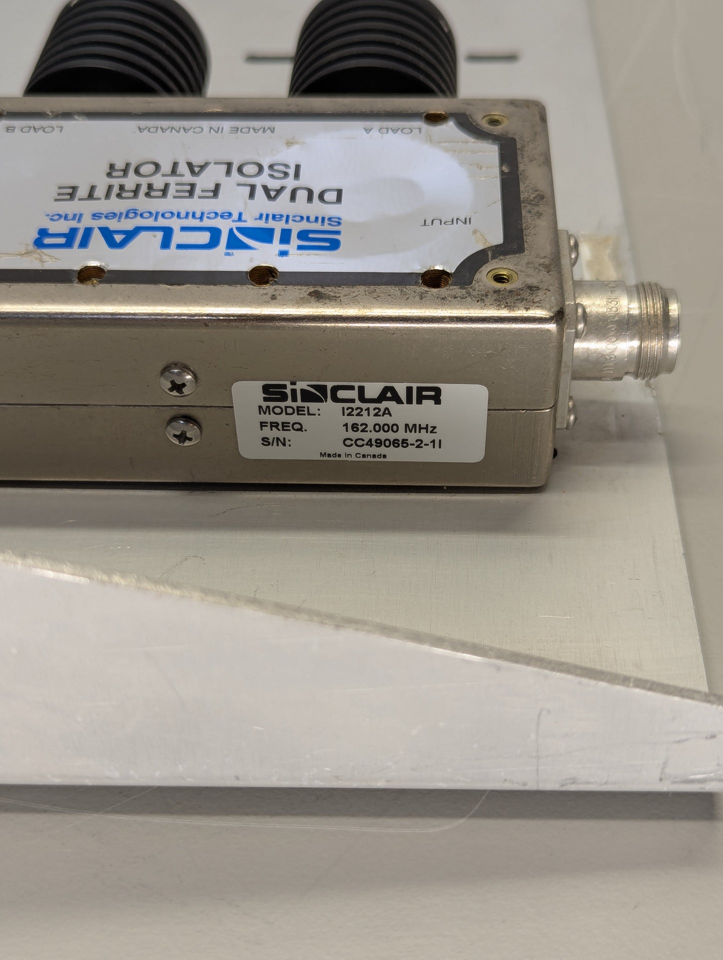 Sinclair 2-ch. VHF Hybrid Combiner  TC2212
