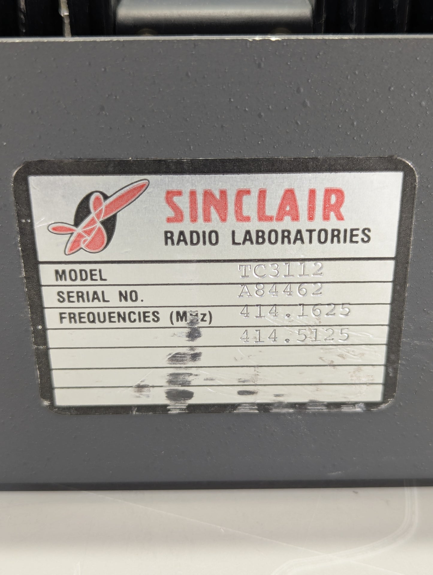 SINCLAIR TC-3112 UHF 2-CH HYB COMBINER