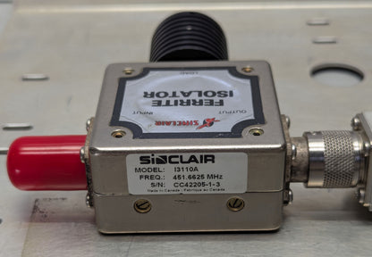 SINCLAIR TC-3112 UHF 2-CH HYB COMBINER