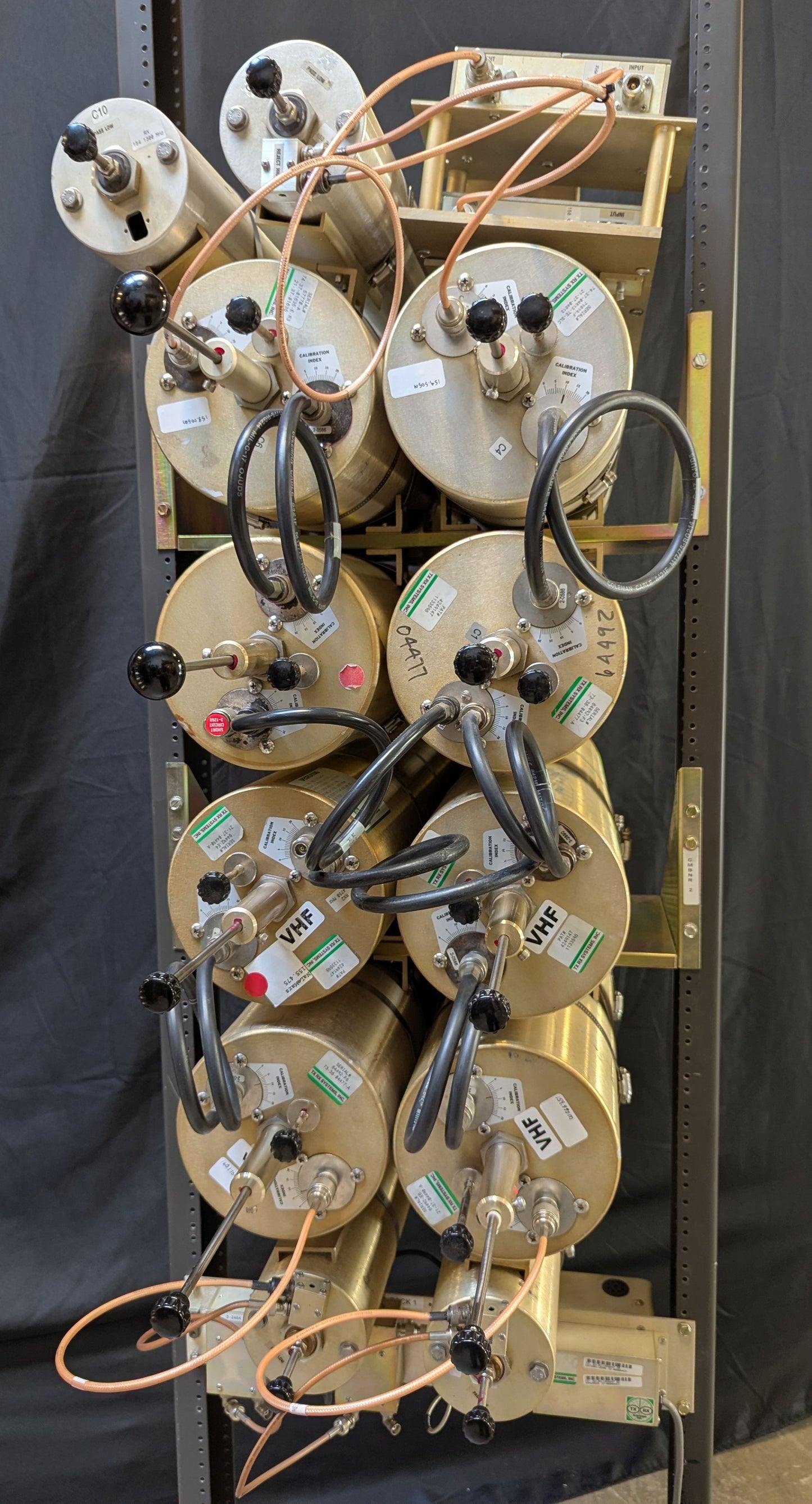 TXRX Systems T-Pass VHF 2-Channel 12-Cavity Duplexer (148-174 MHz)