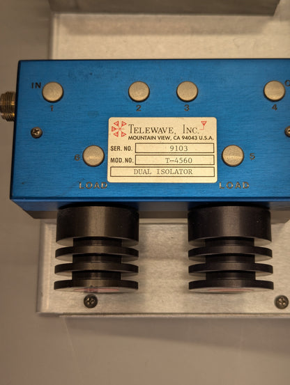 TELEWAVE TW450-2HRB1 2 CH. UHF HYBRID COMBINER