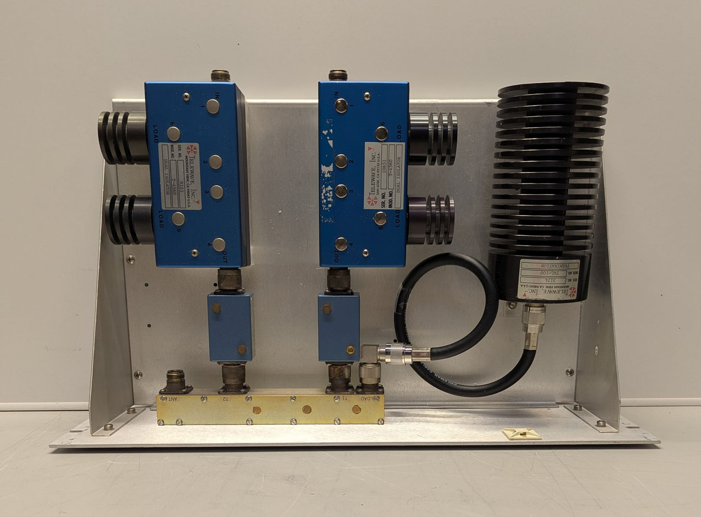 TELEWAVE TW450-2HRB1 2 CH. UHF HYBRID COMBINER
