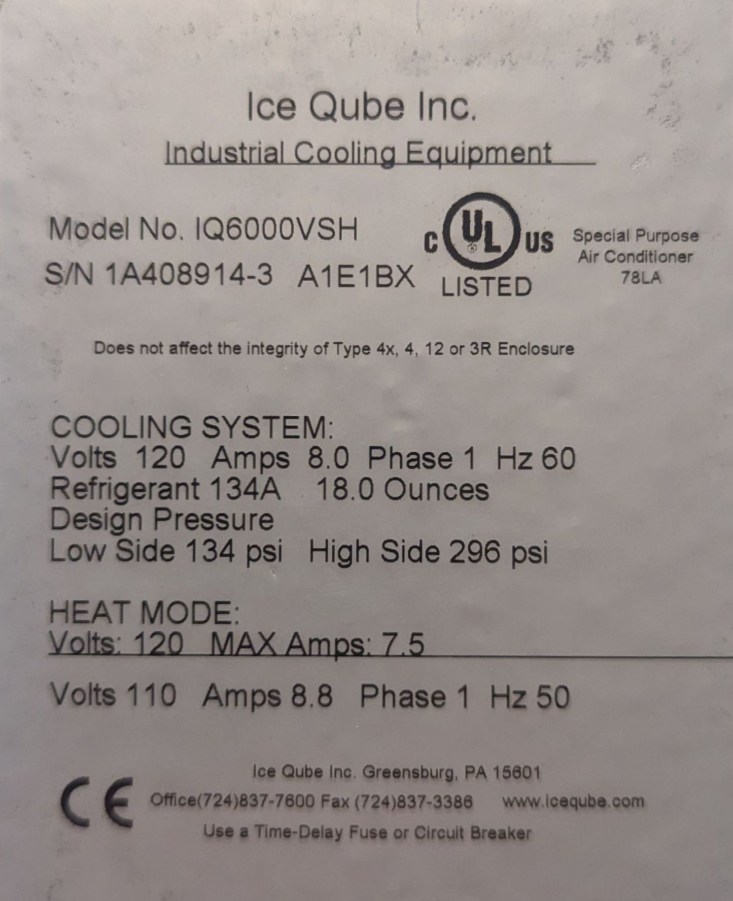 DDB OUTDOOR ENCLOSURE W/ AC (OD-78DX)