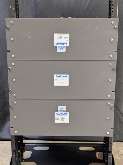 Sinclair TJ3216 - 6 Channel Transmit Combiner - 7" Ferrite -Cavity with dual-stage isolator, UHF (406-512MHz)
