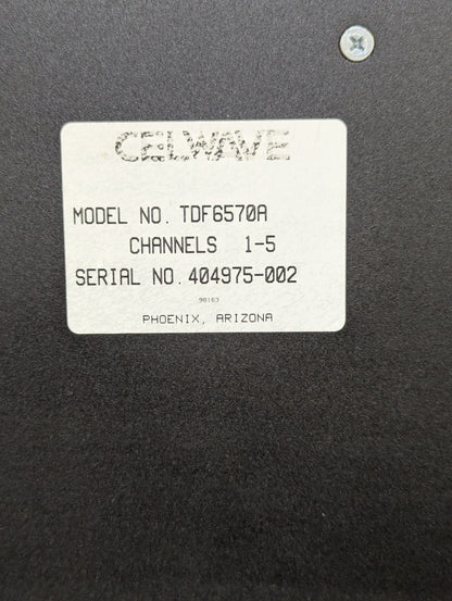 CELWAVE TDF6570A 5-CH 800 MHz COMBINER