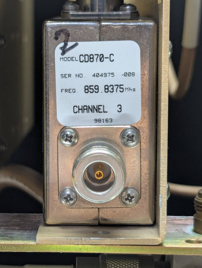 CELWAVE TDF6570A 5-CH 800 MHz COMBINER