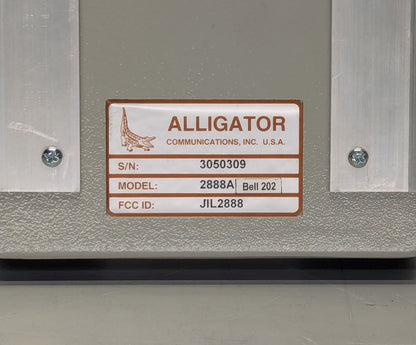 ALLIGATOR DATA TRANSPORT RADIO 2888A w/ Bell 202 Modem