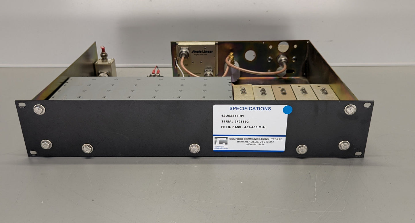 COMPROD 12US2818-R1/XRM 91-45-4N02+ UHF Expandable RX MULTICOUPLER