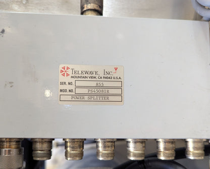 TELEWAVE M101-450-8TRM UHF 6-Chan COMBINER with Optional Rx Multicoupler
