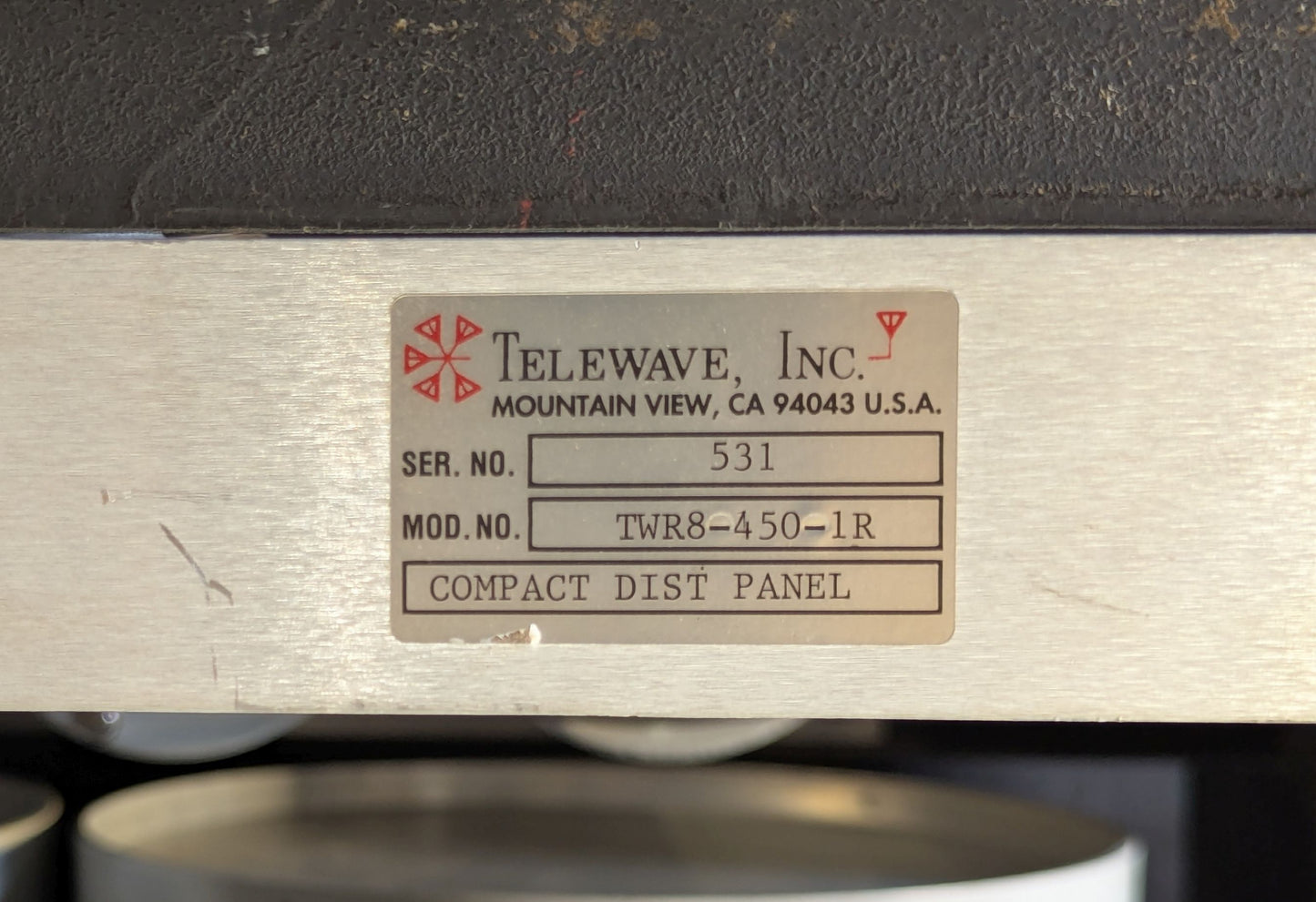 TELEWAVE M101-450-8TRM UHF 6-Chan COMBINER with Optional Rx Multicoupler
