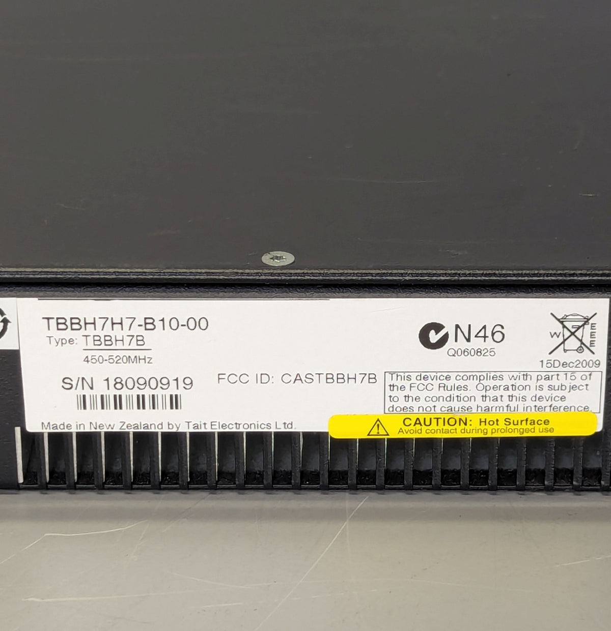 TAIT TB7100 UHF Base Station TBBH7H7-B10-00