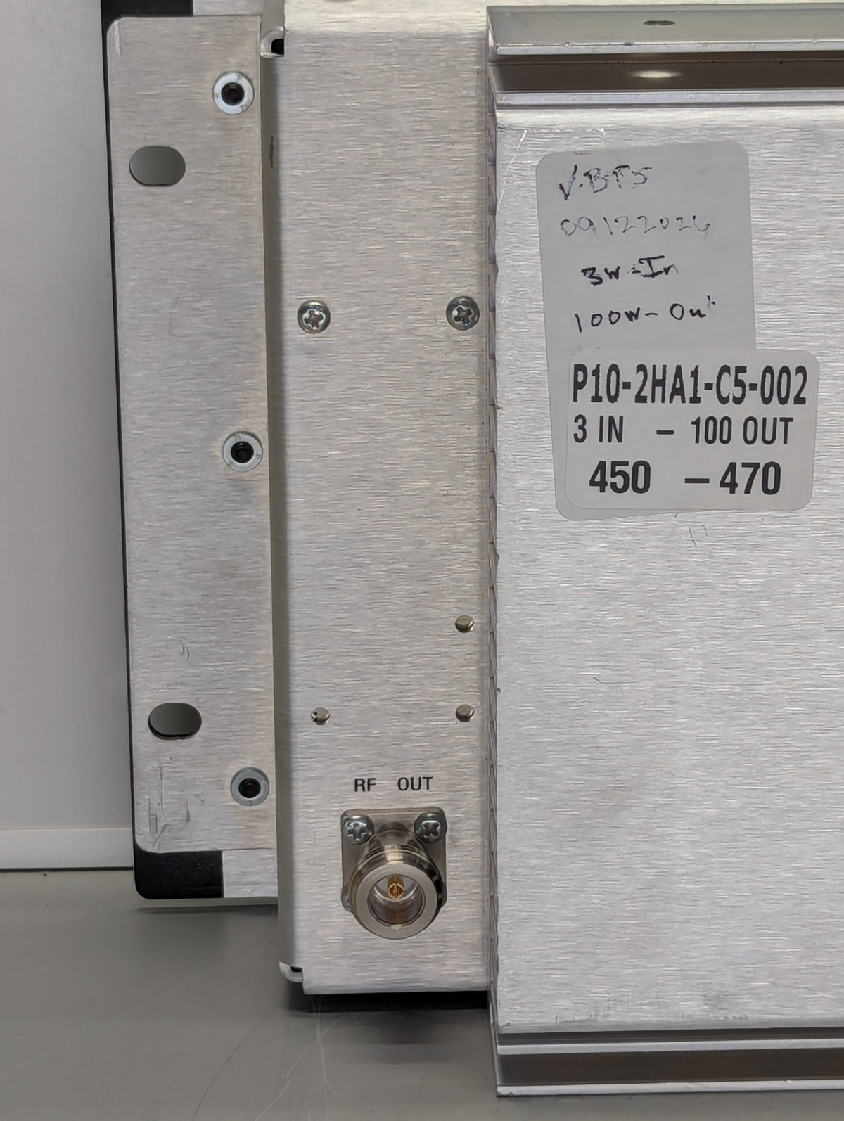 CRESCEND TECHNOLOGIES (P10-2HA1-C5-002) 450-470 MHz IN-LINE P.A