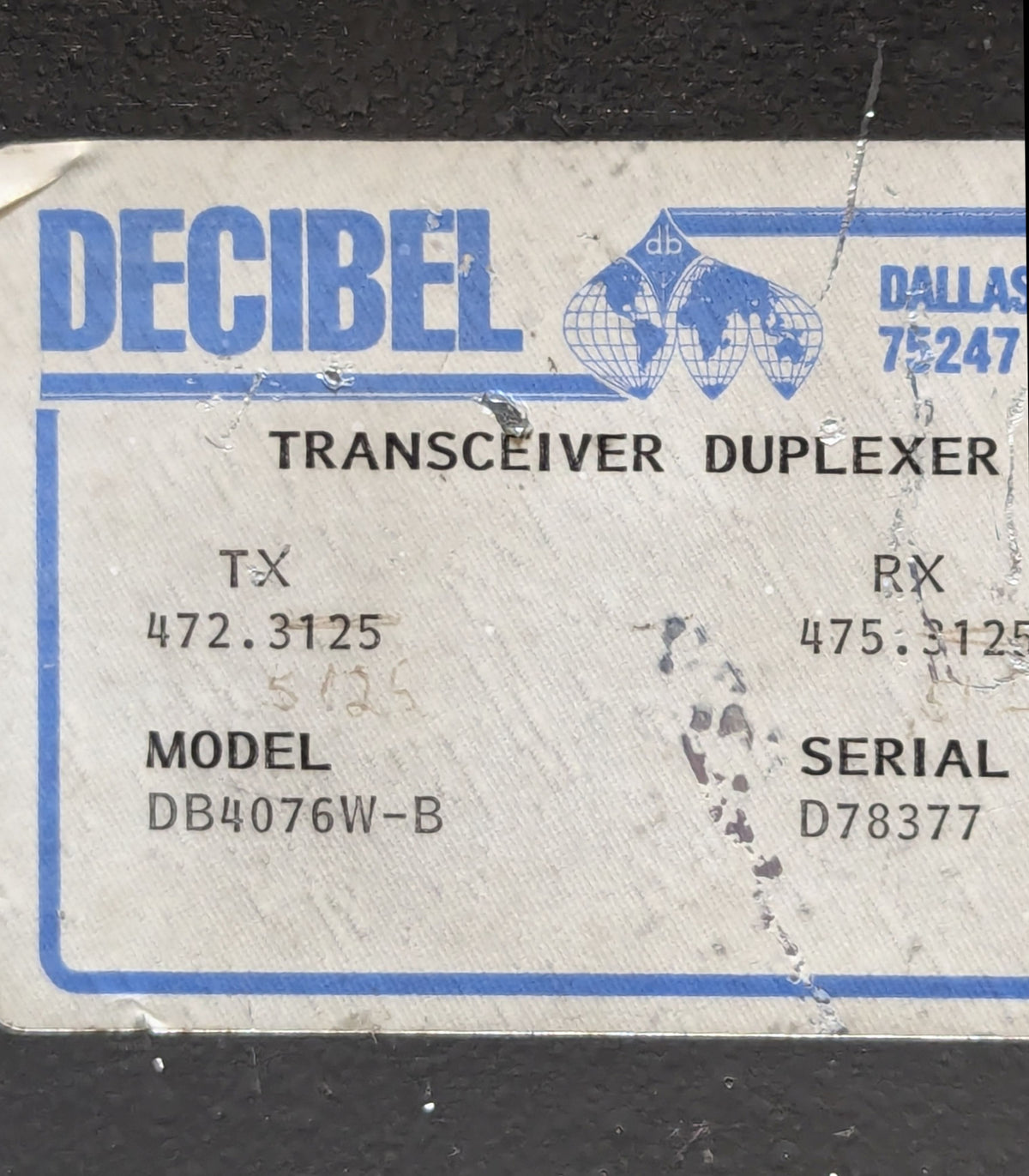 Kenwood NXR-800-K UHF Repeater Cabinet CAB926