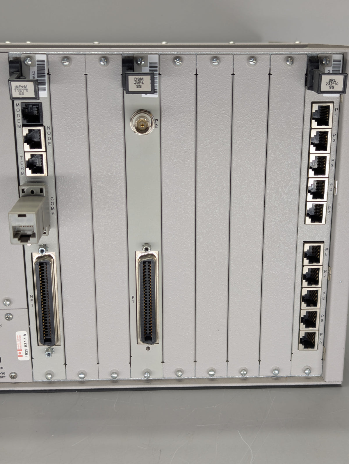 MOTOROLA TENSR CHANNEL BANK