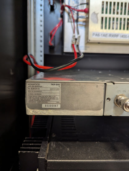 Kenwood TKR-840 UHF Repeater Cabinet CAB926