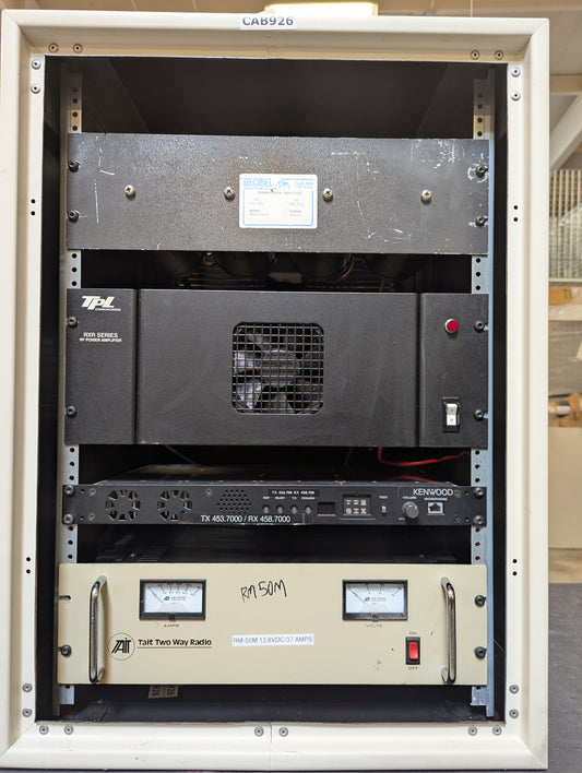Kenwood TKR-840 UHF Repeater Cabinet CAB926
