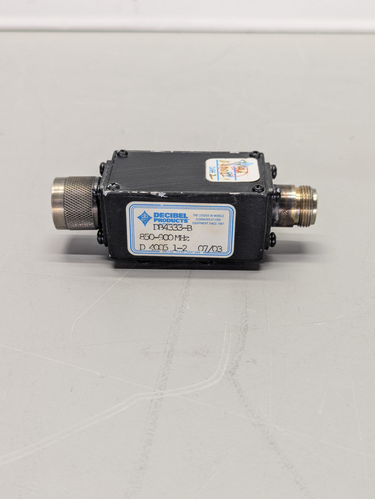 Decibel DB4333-B (850-900MHz) Harmonic Filter