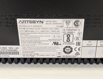 Artesyn Switching Power Supply (Moto PN HPN4007)