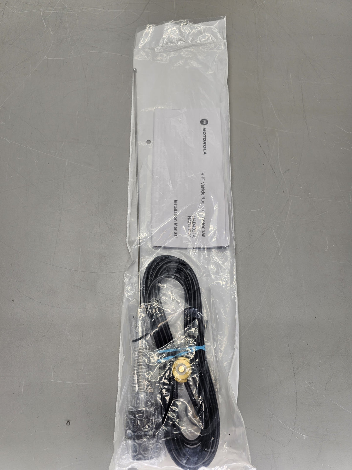 Motorola VHF Vehicle Roof-Top Antenna Kit Cable HAD4021