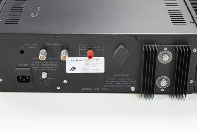 Astron RM-50M 50 Amp Power Supply for Motorola Kenwood Radios