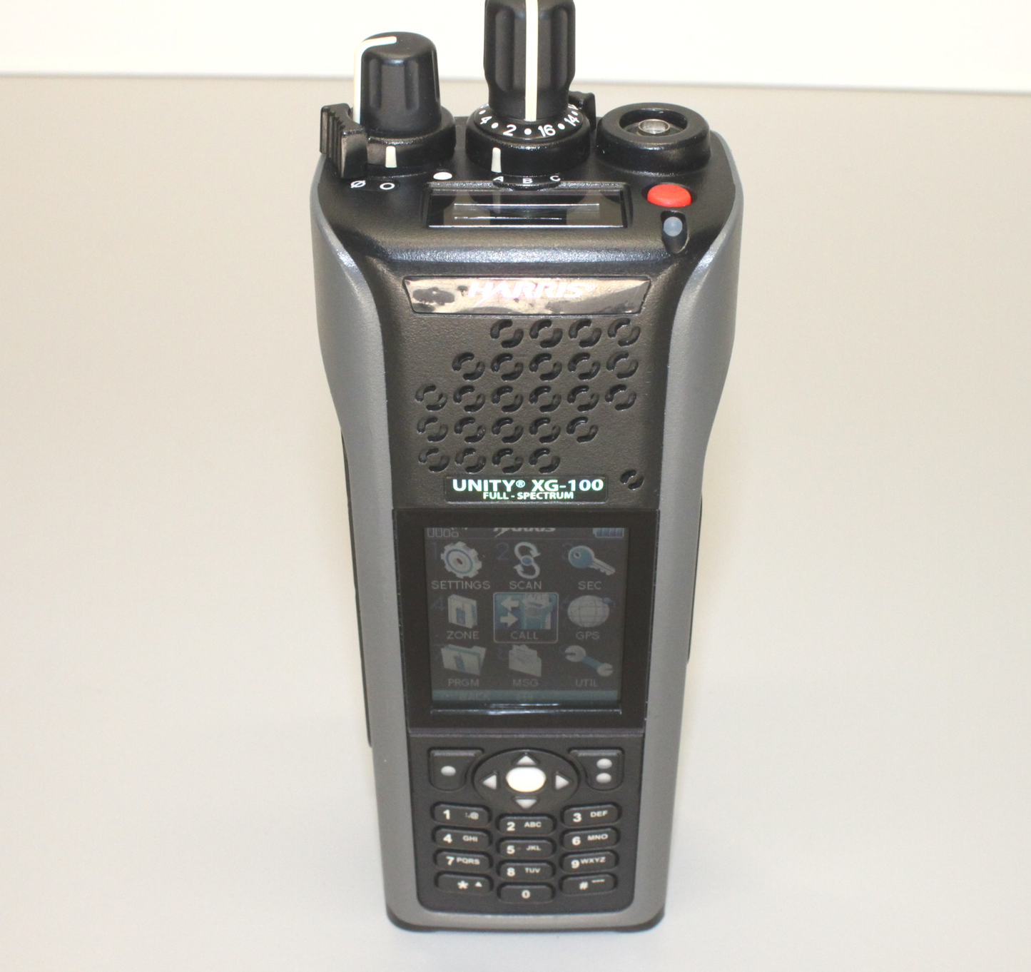 Harris UNITY XG-100P Tri-Band PHASE 2 P25 Trunking/Conv Radio & Battery ONLY