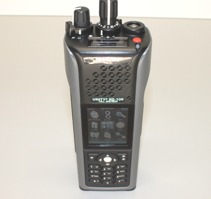 Harris UNITY XG-100P Tri-Band PHASE 2 P25 Trunking/Conv Radio & Battery ONLY