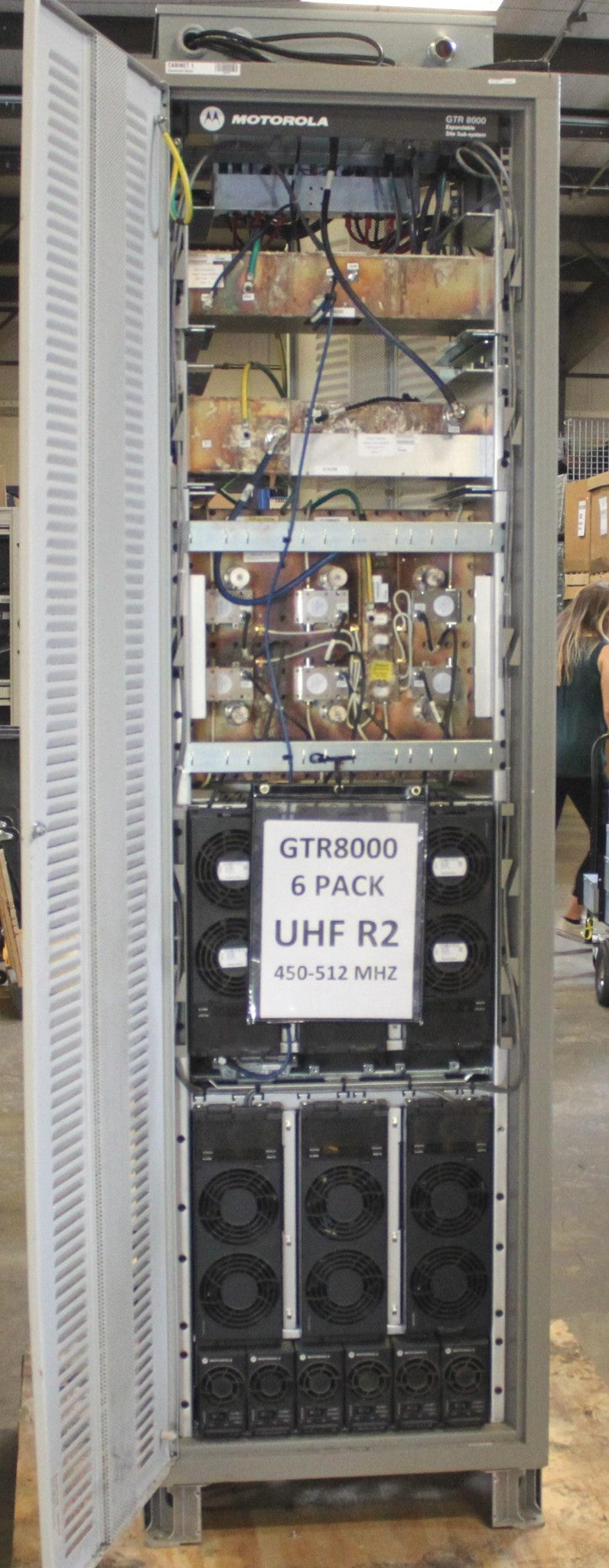 Motorola GTR8000 UHF 435-524 Mhz 5 Channel ASTRO 25 Expandable Site Subsystem