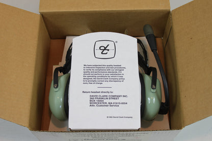 David Clark H6670i Headset Helmet Attachable Style