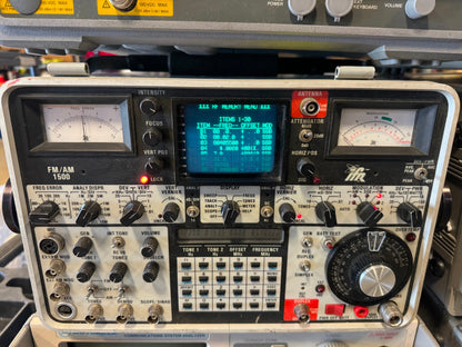 6 Service Monitors Motorola R2670 R2600 IFR1500 HP Agilent E4401B