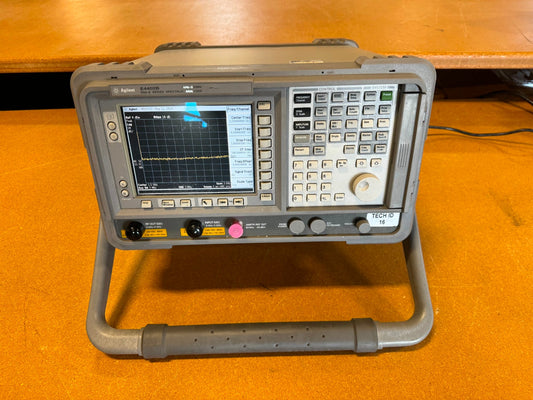 HP Agilent Keysight E4402B Spectrum Analyzer 9kHz -3.0GHz w Tracking Gen