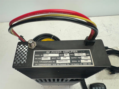 Bendix King Relm DMH5992R VHF 110 watt P25 Remote Mount Radio