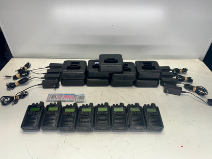 8 Unication G1 UHF Pagers 450-470 MHz w/ Programming Cradle