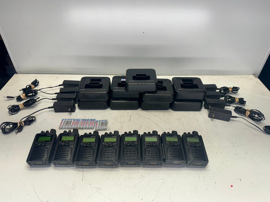 8 Unication G1 UHF Pagers 450-470 MHz w/ Programming Cradle