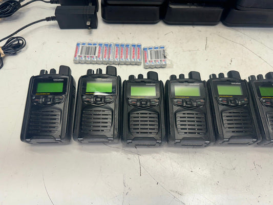 8 Unication G1 UHF Pagers 450-470 MHz w/ Programming Cradle